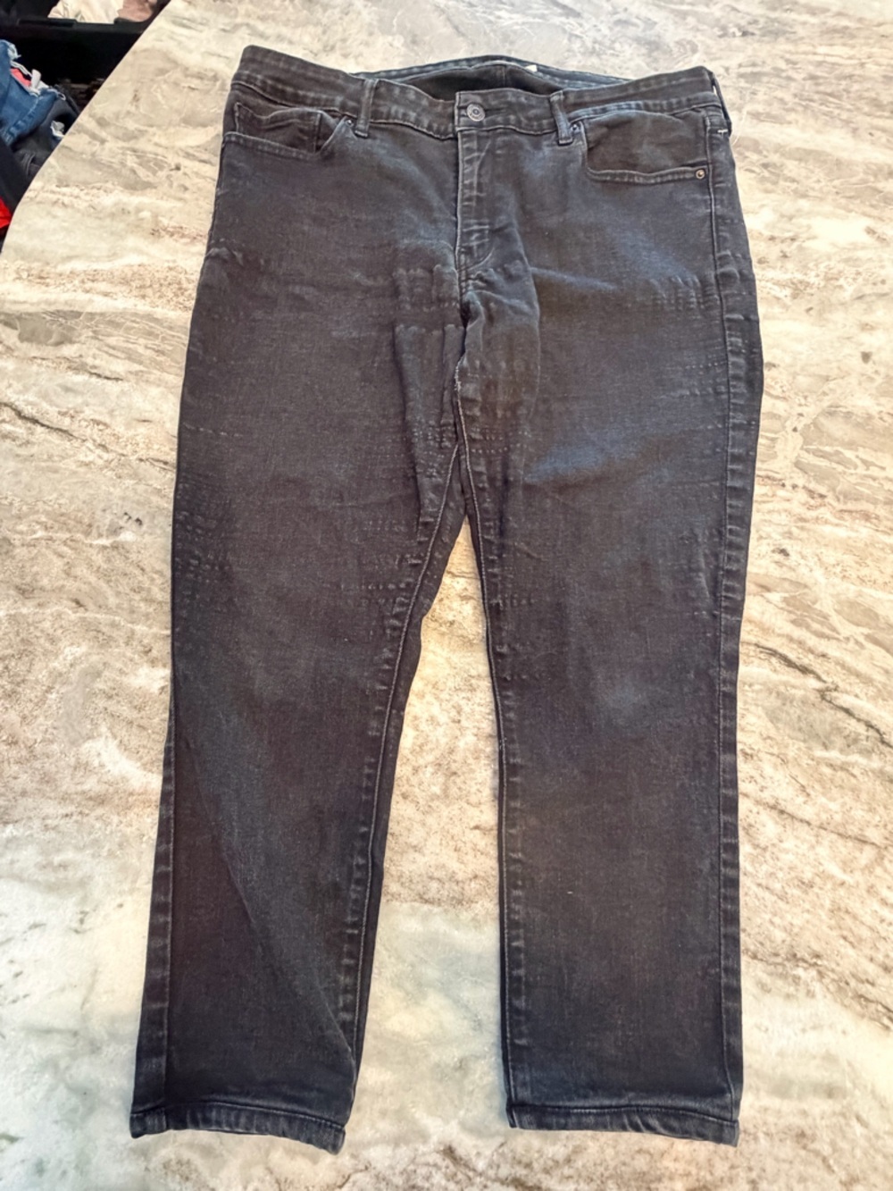 Levi’s 711 Skinny Jeans Womens 32 Black High Rise Stretch Denim WaterLess